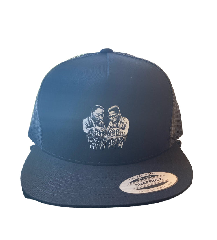 Black Trucker Hat - Not Like Us