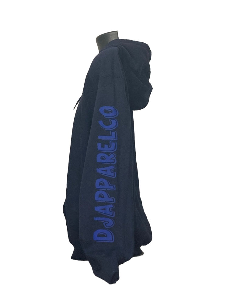 Navy Blue - DJApparelco Hoodie